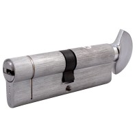 Циліндр дверний Buonellе B10CP4545SCX6 45/45 мм 5 ключів + 1 монтажний, ключ/поворотник, хром матовий Циліндр дверний Buonellе B10CP4545SCX6 45/45 мм 5 ключів + 1 монтажний, ключ/поворотник, хром матовий