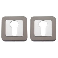 Накладка дверна під ключ RDA Cube, Sens, Como RY-40 хром/титан (34771)