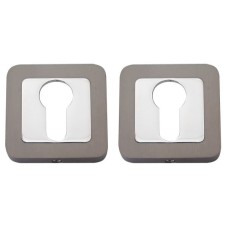 Накладка дверна під ключ RDA Cube, Sens, Como RY-40 хром/титан (34771)
