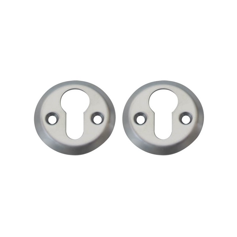 Накладка дверна під ключ RDA 004 PZ SC матовий хром (11675)