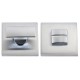 Дверна накладка WC Colombo Design FF 29 BZG, хром, витончена розетта 6 мм (28747)