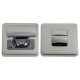 Дверна накладка WC Colombo Design BT 19 BZG хром (Esprit, Fedra) (30349)