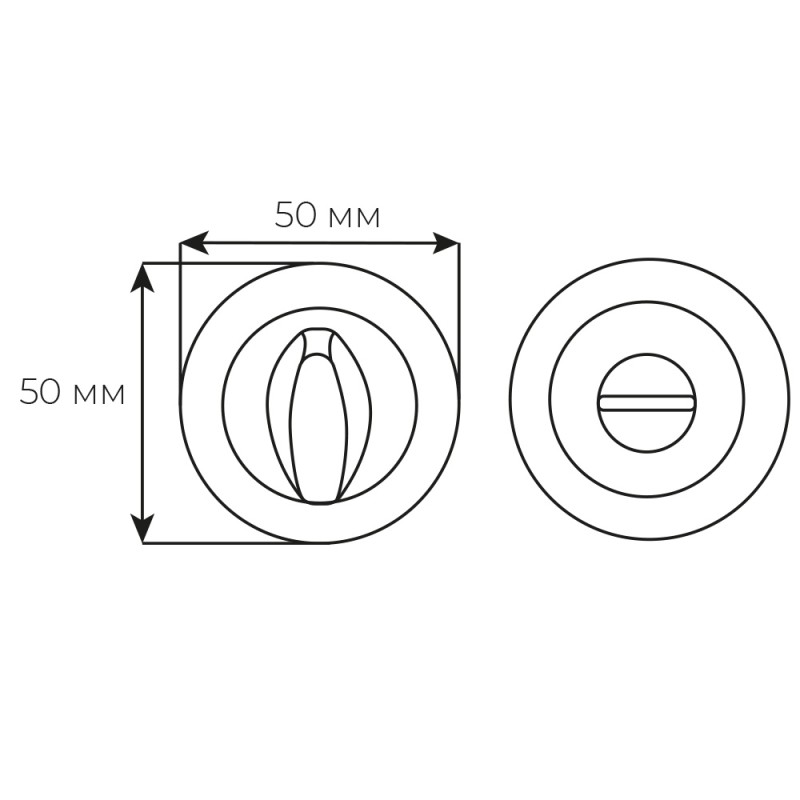 Накладка WC Fimet 231BT матовий чорний