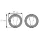 Накладка ключ Fimet 269 F101 золото Pave (34261)
