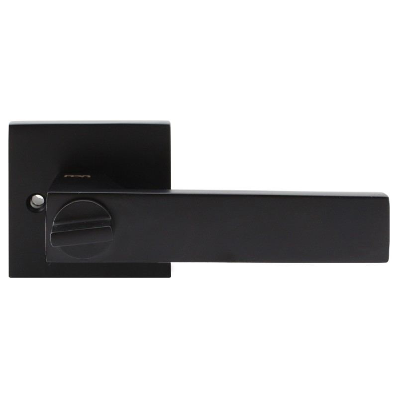 Ручка замок RDA ZN3201 ключ-кноб, матовий чорний