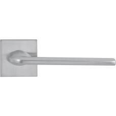 Дверна ручка на розетті Comit Lucy Q брашований матовий хром, розетта 6мм