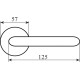 Ручка Fimet 173-269 F45 Vittoria античне залізо R ф/з (34016)