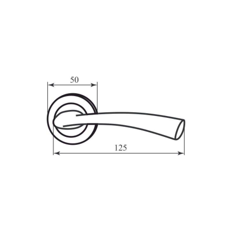 Ручка Comit Kea CM 155 R кава лайт ф/з (35763)