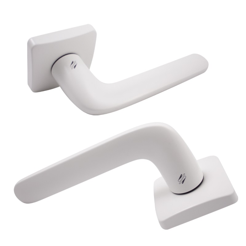 Дверна ручка Colombo Design RoboquattroS ID 51 матовий білий (47058)