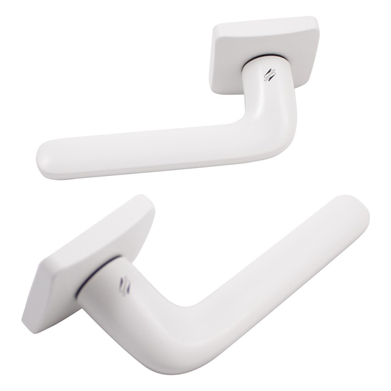 Дверна ручка Colombo Design RoboquattroS ID 51 матовий білий (47058)