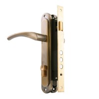 Замок з ручкою Bruno 945/3 RB BRB антична латунь (26718)