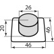 Стопор RDA 55096-2W білий (46697)