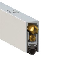 Поріг алюмінієвий з гумовою вставкою Comaglio 1703 ACU (83-73 см) (54234) Поріг алюмінієвий з гумовою вставкою Comaglio 1703 ACU (83-73 см) (54234)