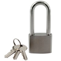 Замок навісний Comit 50 мм відкритий, нержавіюча сталь (амбарний) 3 кл Замок навісний Comit 50 мм відкритий, нержавіюча сталь (амбарний) 3 кл