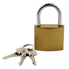 Замок навісний Comit 38 мм відкритий, стальний (амбарний) 3 кл