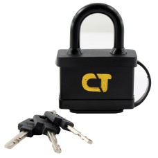 Замок навісний Comit 60 мм відкритий (амбарний) 3 кл чорний