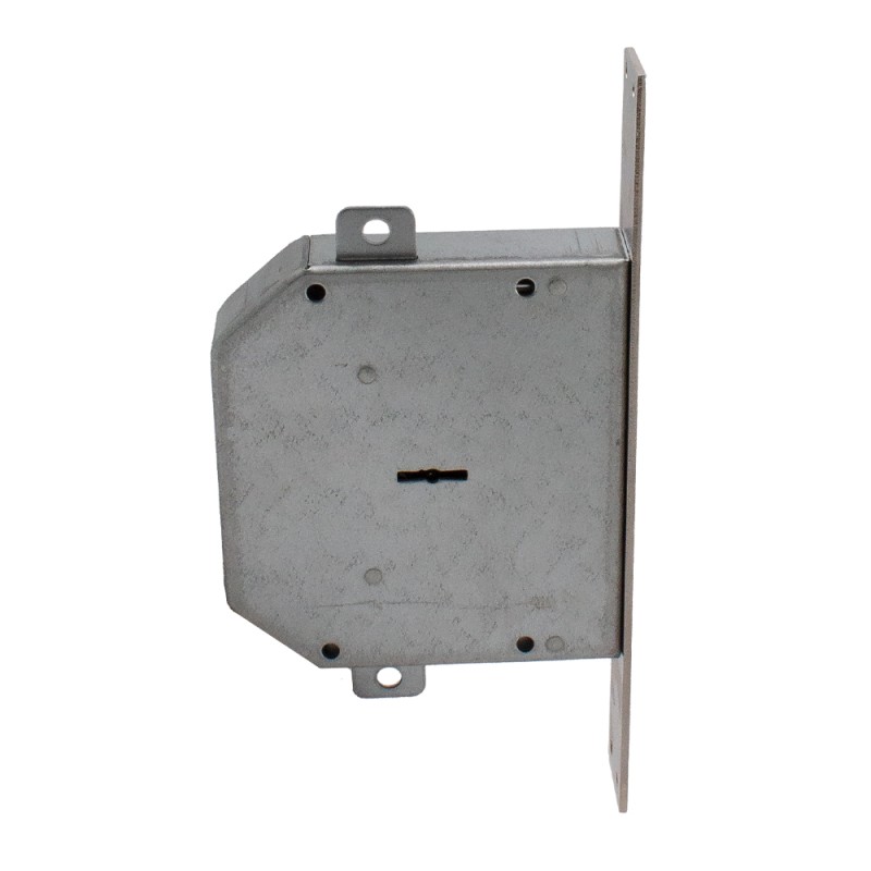Замок 5-ригелів Mottura Art. 50798S5, 5 ключів, 60 mm, накладки, хром (49402)