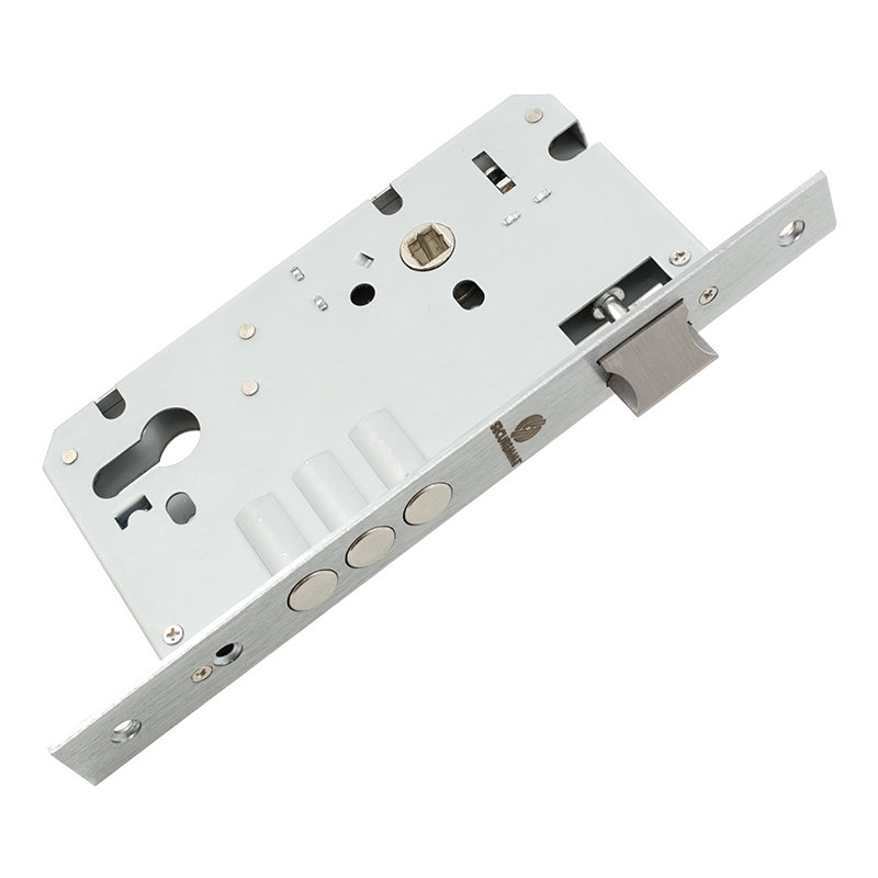 Механізм замка Securemme 2071UCR60XX 3-ригеля c засувкою, під циліндр мц 85мм