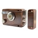 Замок накладний Comit Art.CT0671 2риг,сталь,3кл мідь