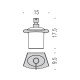 Дозатор рідкого мила Colombo Design Land B9318 (8235)