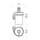 Дозатор рідкого мила Colombo Design Link B9310DX (3739)
