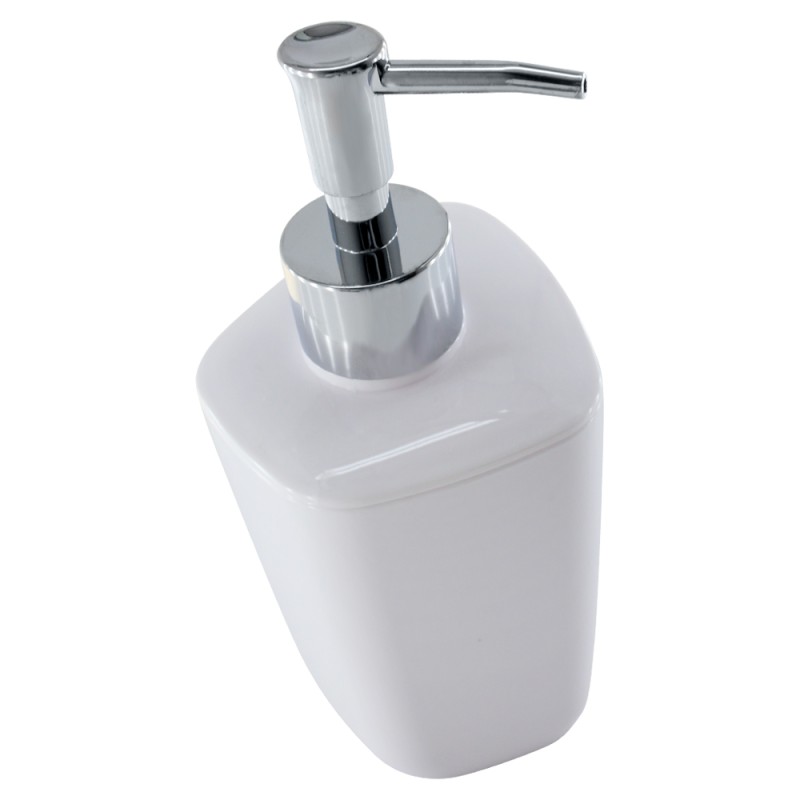 Дозатор Trento Basic white, 380 мл, білий 