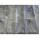 Шторка для ванної або душу Trento Leaves, 180х200, сірий