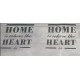 Шторка для ванної або душу Trento Home Heart (46404)