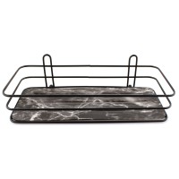 Полиця прямокутна для ванної кімнати 