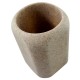 Склянка Trento Pure Stone, бежевий, полігума
