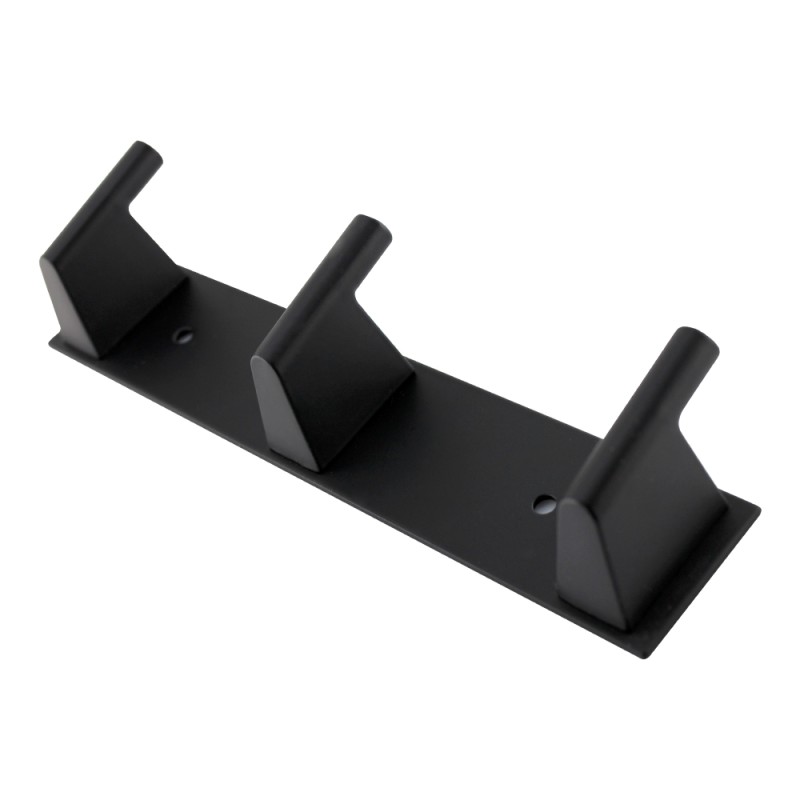 Вішалка на 3 гачки на планці  Вішалка на 3 гачки на планці