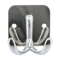 Гачок подвійний на квадратній основі 