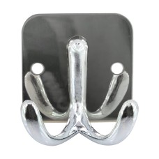 Гачок подвійний на квадратній основі 