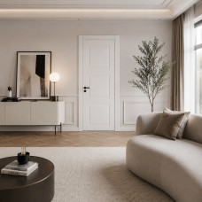 Дверний блок Comeo Porte Secret Light Aurora 2000 пофарбований