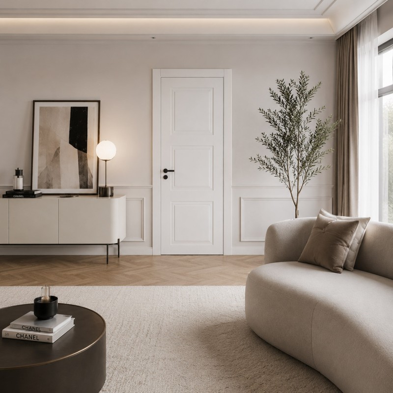 Дверний блок Comeo Porte Secret Light Aurora 2000 пофарбований