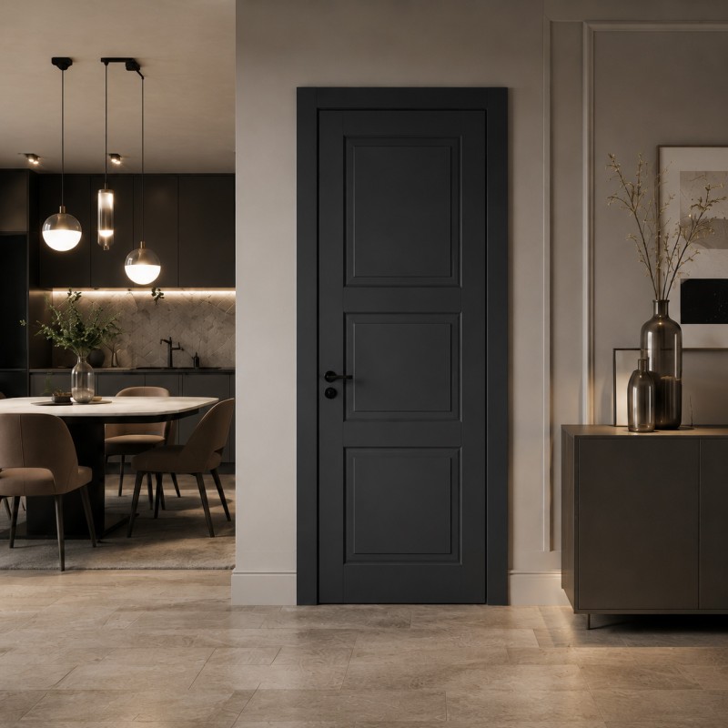 Дверний блок Comeo Porte Secret Light Aurora 2000 пофарбований