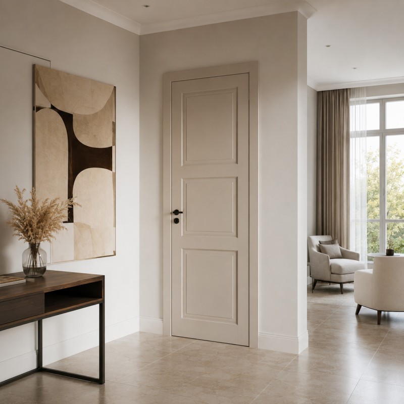 Дверний блок Comeo Porte Secret Light Aurora 2000 пофарбований