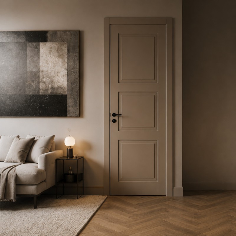 Дверний блок Comeo Porte Secret Light Aurora 2000 пофарбований