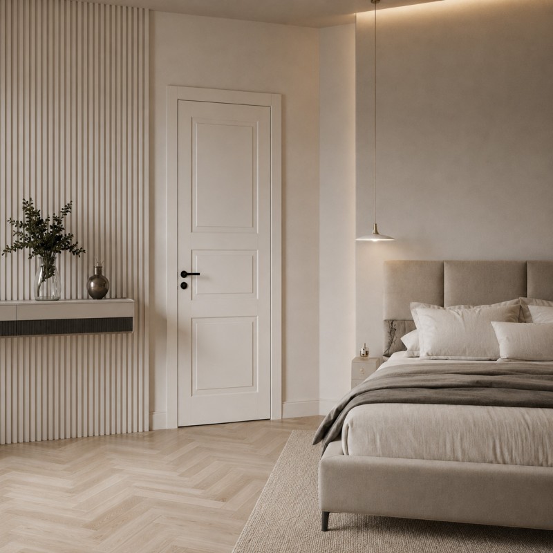 Дверний блок Comeo Porte Secret Light Aurora 2000 пофарбований