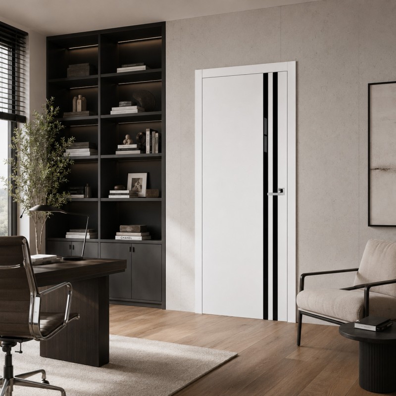 Дверний блок Comeo Porte Secret Light Oxford 2000 пофарбований