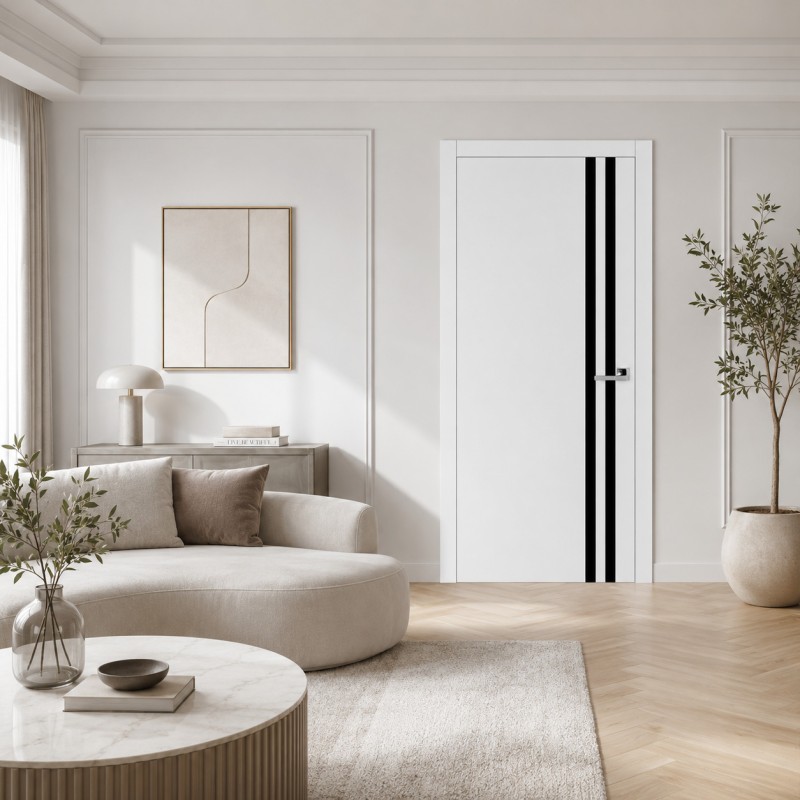 Дверний блок Comeo Porte Secret Light Oxford 2000 пофарбований