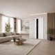 Дверний блок Comeo Porte Secret Light Yuna 2000 пофарбований