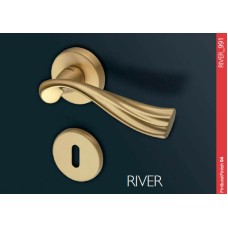 Ручка Mandelli 991 River мат золото R прор