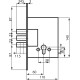 Механізм Protect 257R CP 3-клунь під циліндр хром без відповідної планки