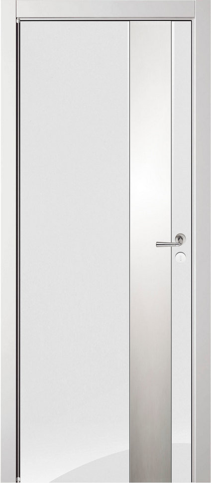 Дверь межкомнатная ламинированная LUCIDO LV 5, белый глянец