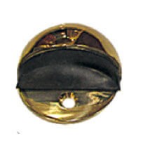 Дверной стопор ракушка Bruno 902 PB полированная латунь (sale) (11056)