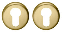 Дверная накладка под ключ Colombo Design CD 63 матовое золото (Robot, Robodue,Heidi,  Libra, Ludus, Sirio, Tempo)