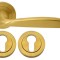 Дверная ручка RDA Stella с накладками под ключ матовое золото (11215)