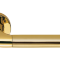 Дверная ручка Colombo Design Taipan LC11 полированная латунь/матовое золото 50мм розетта