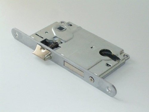 Механизм для межкомнатных дверей AGB B010255034,матовый хром 85мм